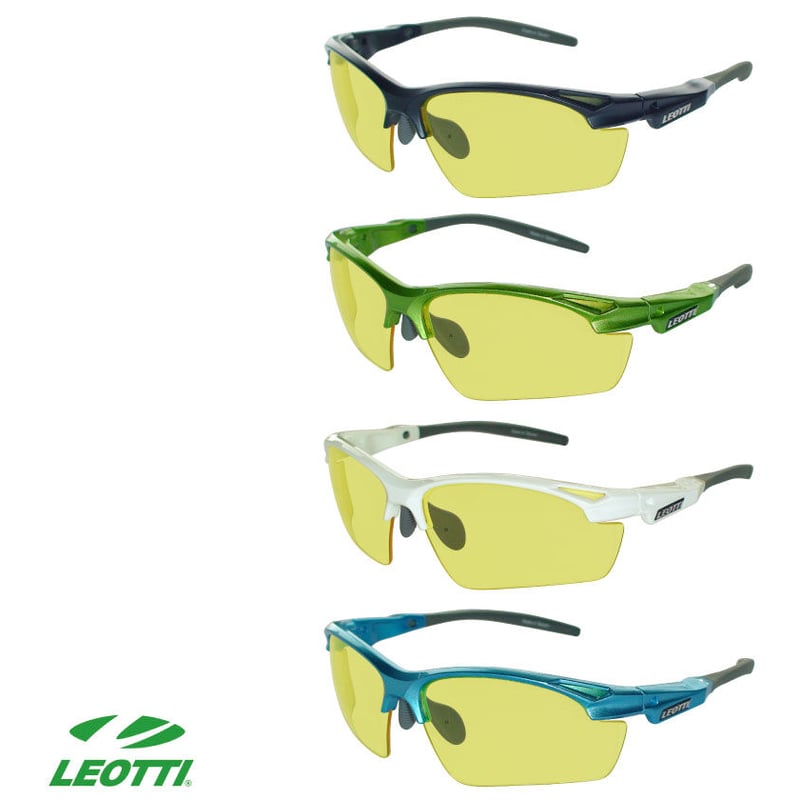 LEOTTI レオッティ サングラス スポーツ 日本製レンズ イエロー 夜