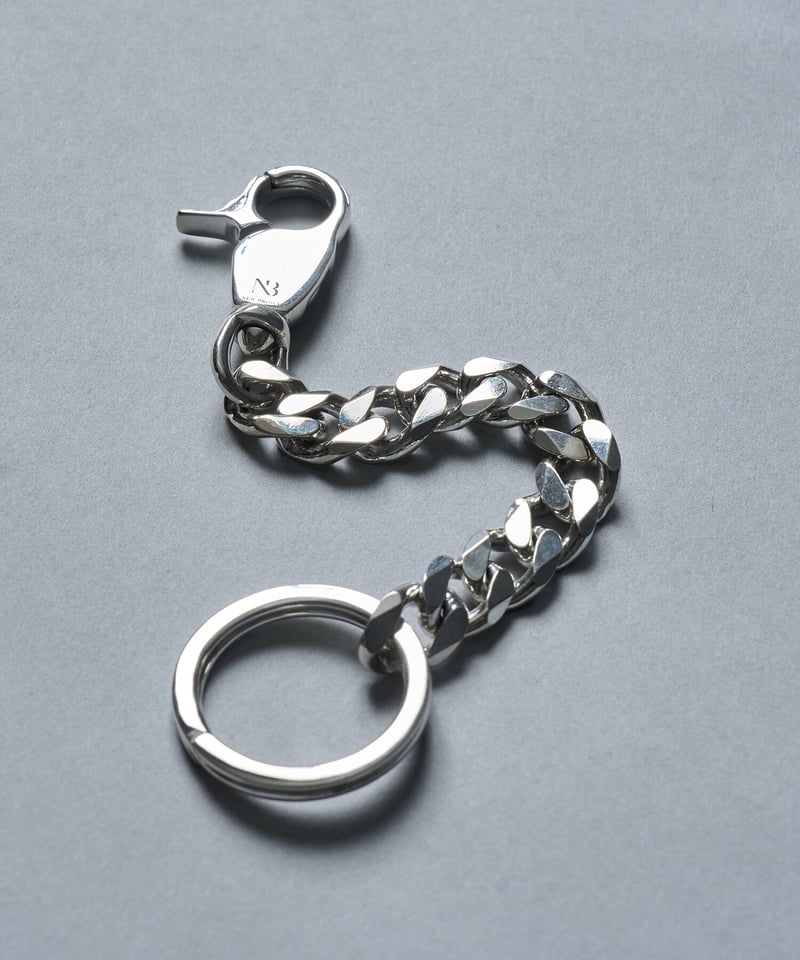 NBR12A／NEW BROWN silver keychain | NEW BROWN