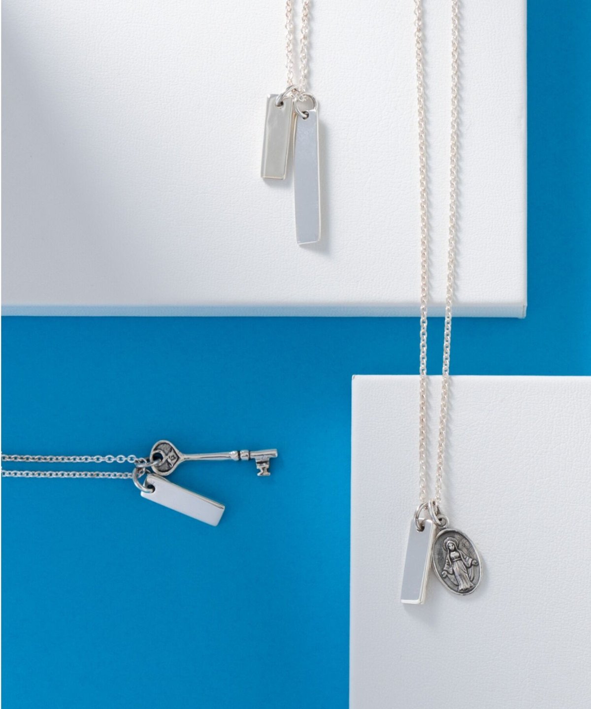 HVYK0156/NEW BROWN Plate combination necklace |...