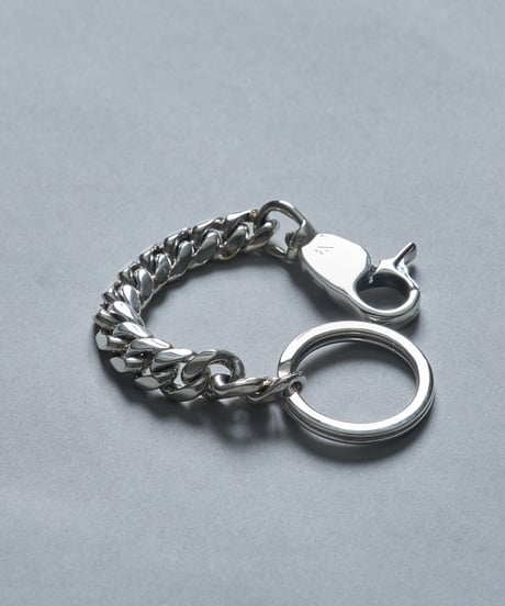 NBR08A／NEW BROWN silver keychain