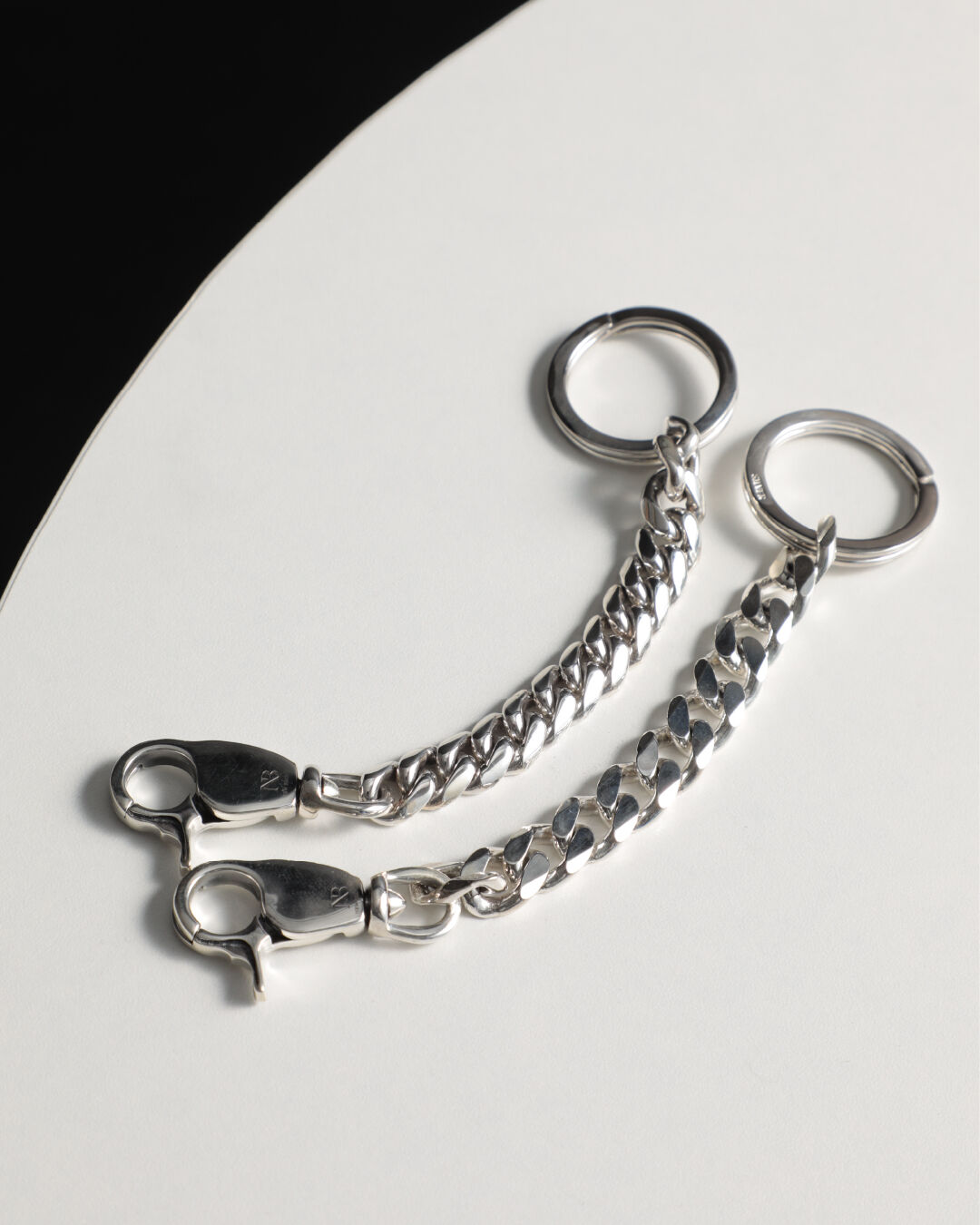 NBR12A／NEW BROWN silver keychain | NEW BROWN