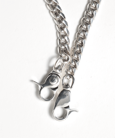 NBR07A／NEW BROWN silver walletchain