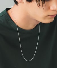 NB26／NEW BROWN snakechain silver necklace