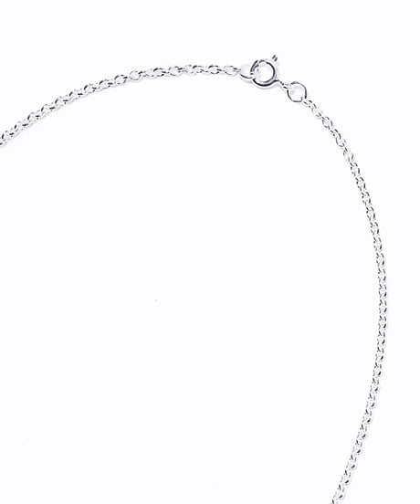 HVYK0157／NEW BROWN Key & plate necklace