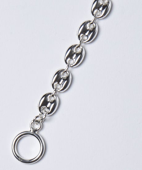 NBR22／NEW BROWN silver bracelet