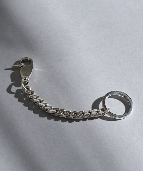 NBR08A／NEW BROWN silver keychain