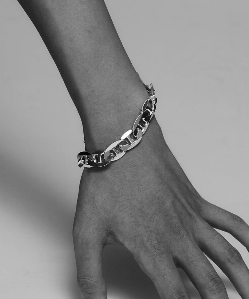 silver、925 まとめ売り Anchor Chain Bracelet 21 cm
