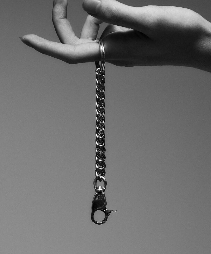 NBR08A／NEW BROWN silver keychain | NEW BROWN