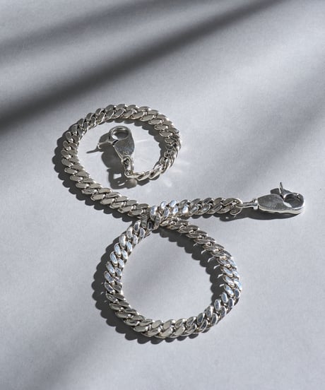 NBR07A／NEW BROWN silver walletchain
