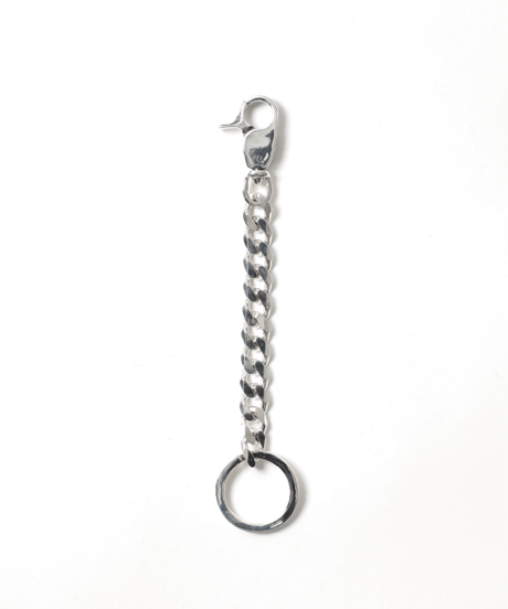 NBR12A／NEW BROWN silver keychain