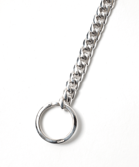 NBR08A／NEW BROWN silver keychain