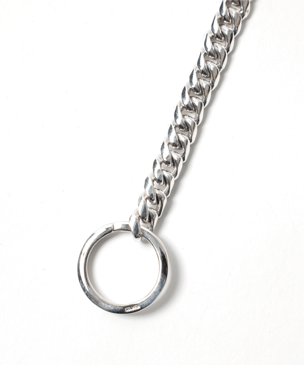 NBR08A／NEW BROWN silver keychain | NEW BROWN
