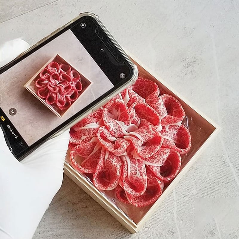 A5等級黒毛和牛 しゃぶしゃぶ FLOWER フラワー 400g 約2-3人前 九州