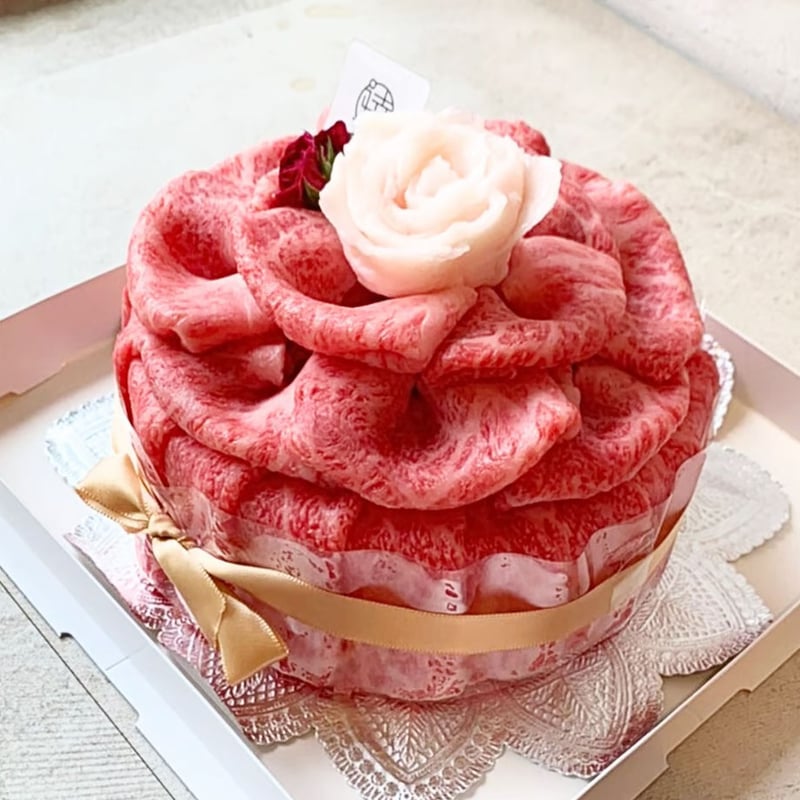 WADATSU肉ケーキ™ 最高級A5黒毛和牛 カメリア 400g 九州ブランド