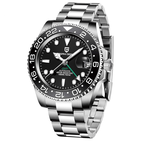 パガーニデザイン サブマリーナ 黒文字盤 Pagani Design PD ?? 40mm Submariner Homage | 遊々子育て
