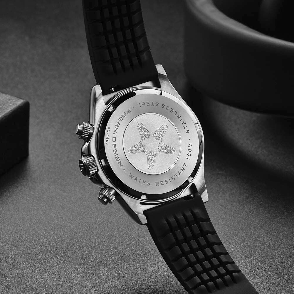 パガーニデザイン メンズ 日本製クォーツ腕時計 PAGANI DESIGN PD-1664