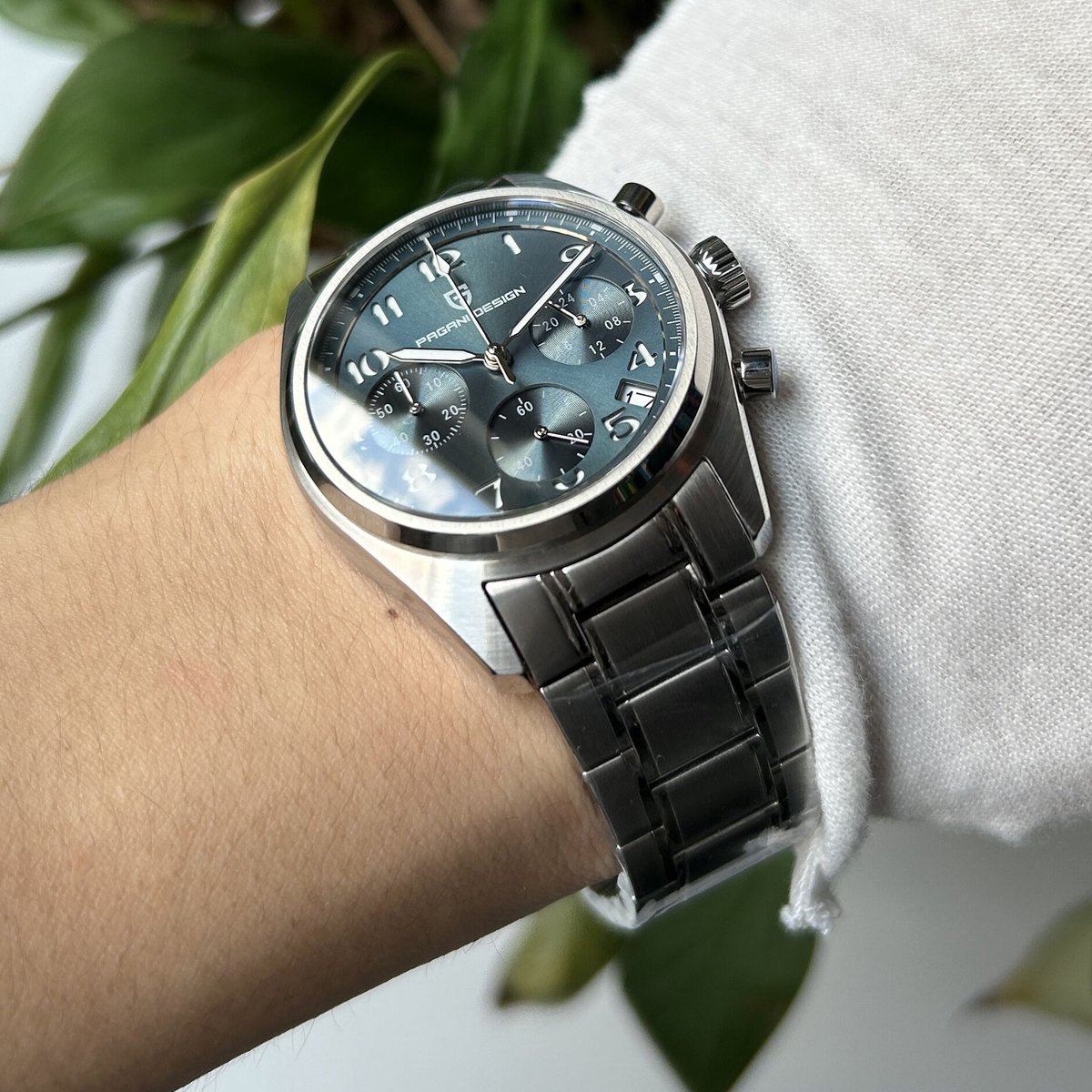 パガーニデザイン メンズ 日本製クォーツ腕時計 PAGANI DESIGN