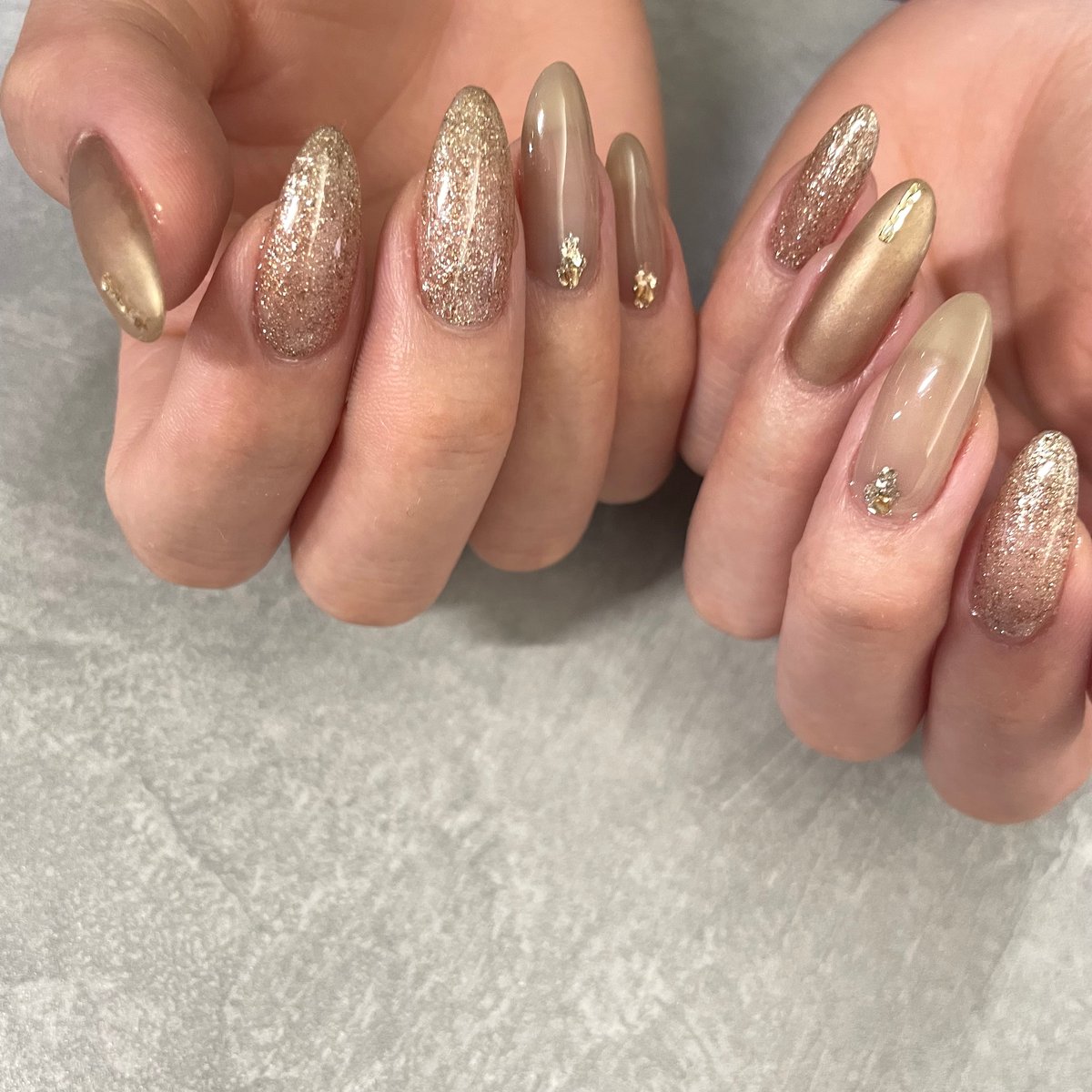 laau nail ラメ11セット＋calm gold 箔＋その他ゴールド小物 laau nail ラメ11セット＋calm gold 箔＋その他ゴールド小物