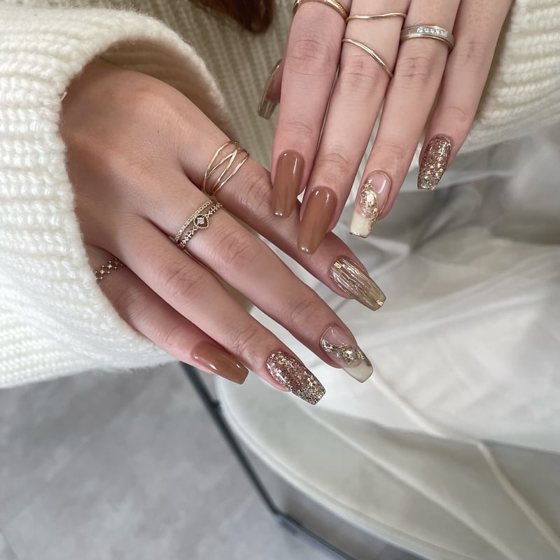 laau nail brown series 5色セット laau nail brown series 5色セット