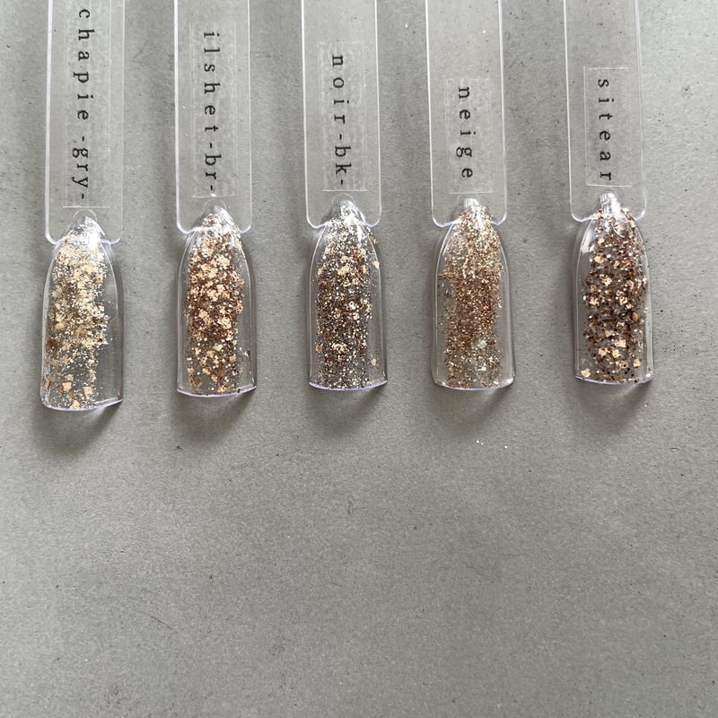 デコパーツ laaunail 4set chain glit shower GS-08 sitear | laau nail store