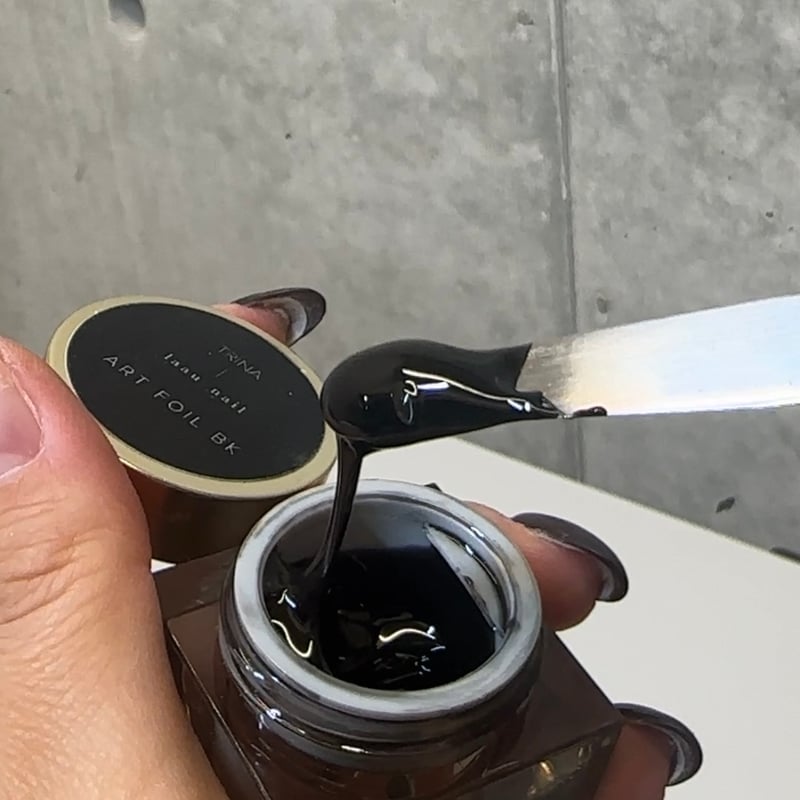 TRÏNA×laau nail art foil gel_BK | laau nail store