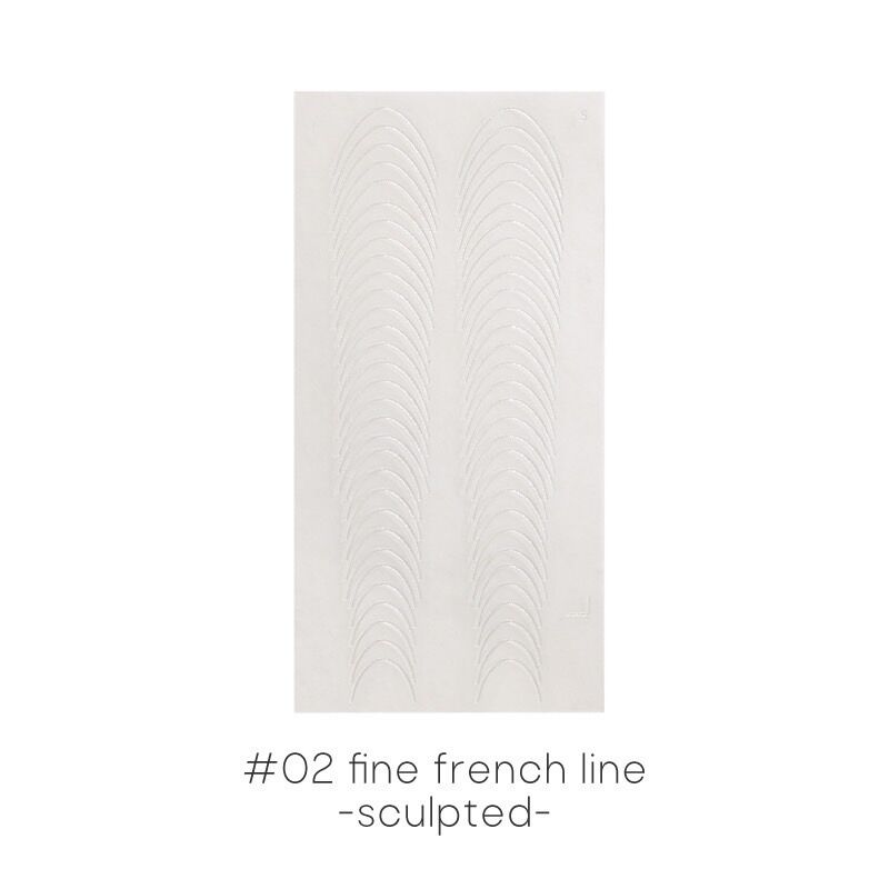 mirror sync sticker ”fine french line” | laau n