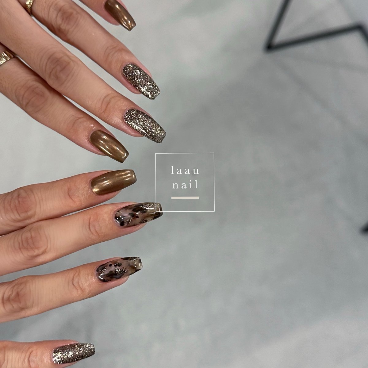 laaunail laau nail ラーウネイル 水筒付き bwn_301 -comill- | laau nail store