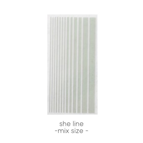 MS-03 mirror sync sticker ”she line”