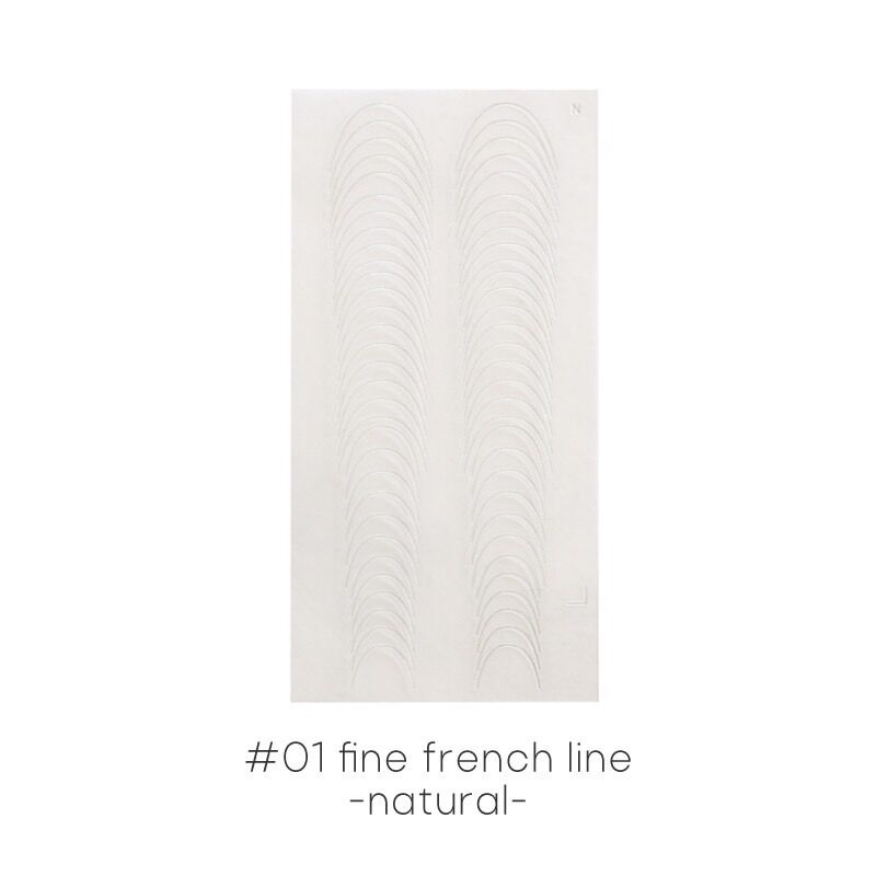 mirror sync sticker ”fine french line” | laau n