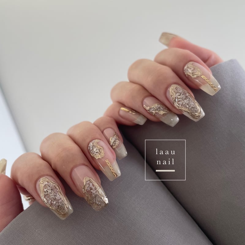 【新品未使用】laau nail sheer 15color GS-15 purge | laau nail store