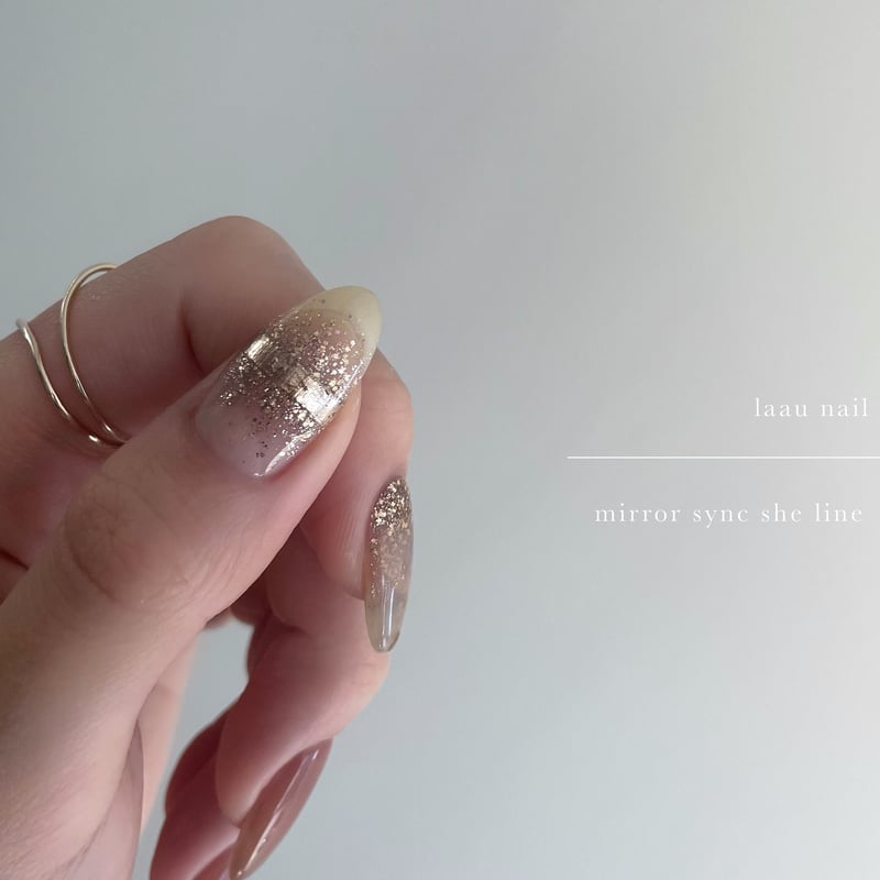 MS-03 mirror sync sticker ”she line” | laau nai