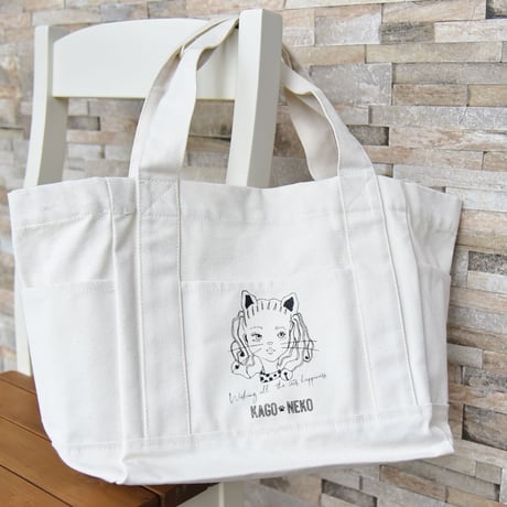 かごねこオリジナルトートバッグ