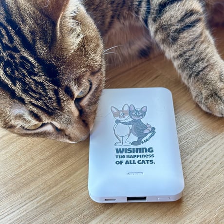かごねこオリジナルモバイルバッテリー