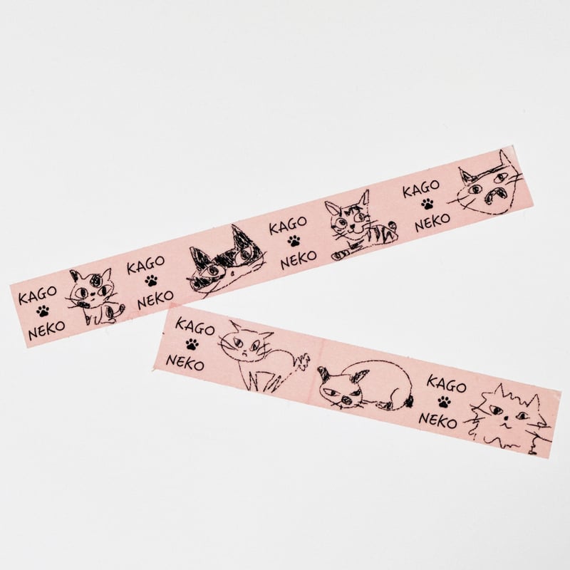 かごねこオリジナル・マスキングテープ | KAGONEKO STORE