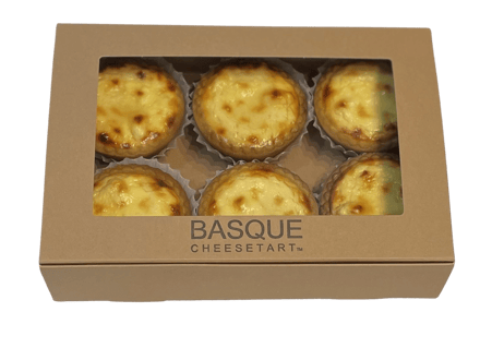 ■Basque cheese tart/「チン♪して食べる」バスクチーズタルト（6個セット）