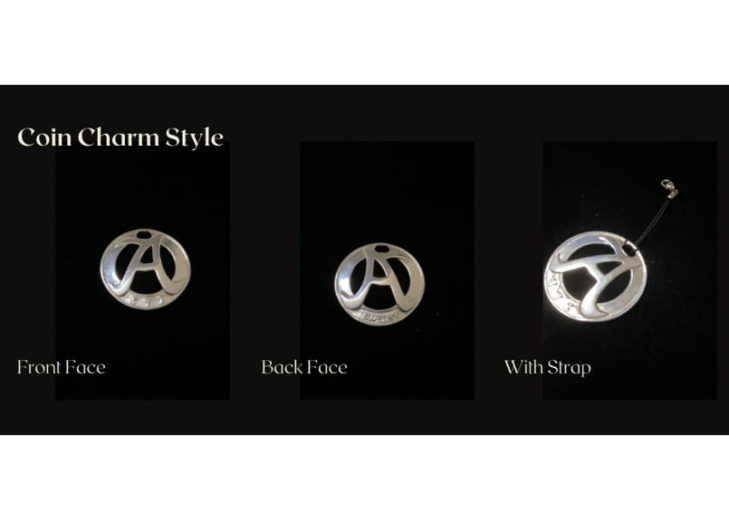 シルバーコインチャームAce | シルバーアクセサリーXYZ