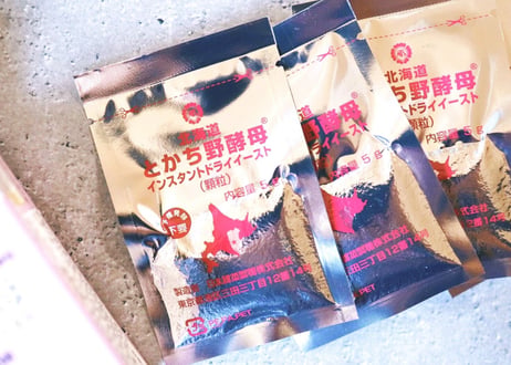 【生地にそのまま混ぜるだけ！】北海道とかち野酵母インスタントドライイースト［分包タイプ5g×6袋入り］