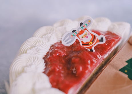 【データ版】【レシピ・作り方の動画のみ】クリスマスケーキ 18cmホール(8人〜10人前)