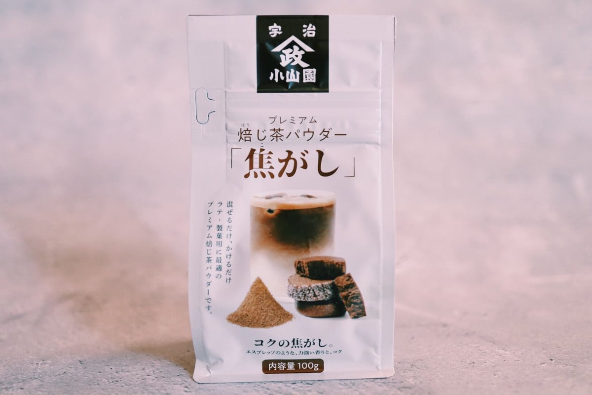 焙じ茶パウダー「焦がし」［100g］ | お菓子とパンの教室ろくキッチン