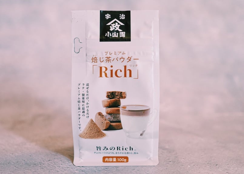 焙じ茶パウダー「Rich」［100g］ | お菓子とパンの教室ろくキッチン