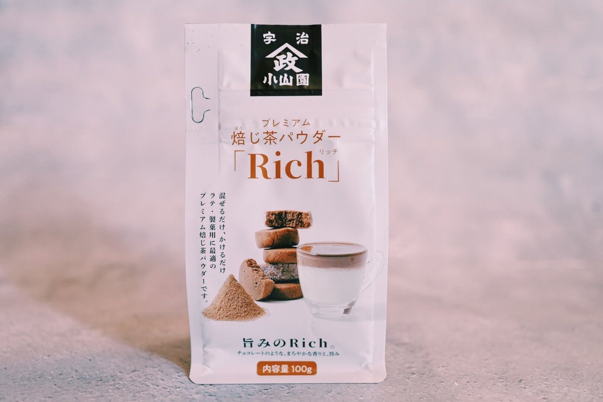 山政小山園 プレミアムほうじ茶パウダーRICH 100g袋 x 5セット 山政小山園 プレミアムほうじ茶パウダーRICH 100g袋 x 5セット