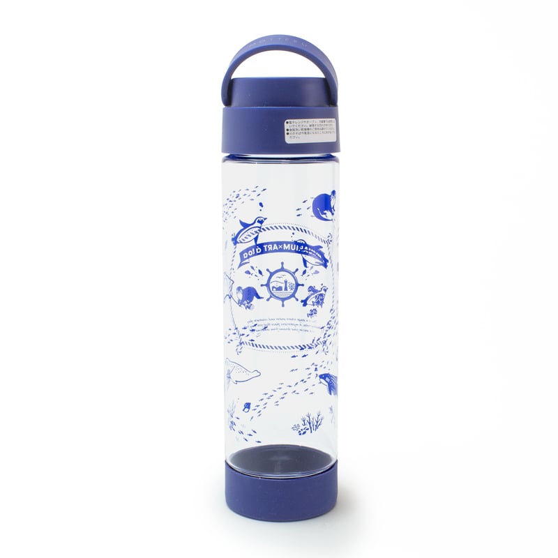 ハンドル付クリアボトル Port of call ネイビー | átoa MUSEUM SH