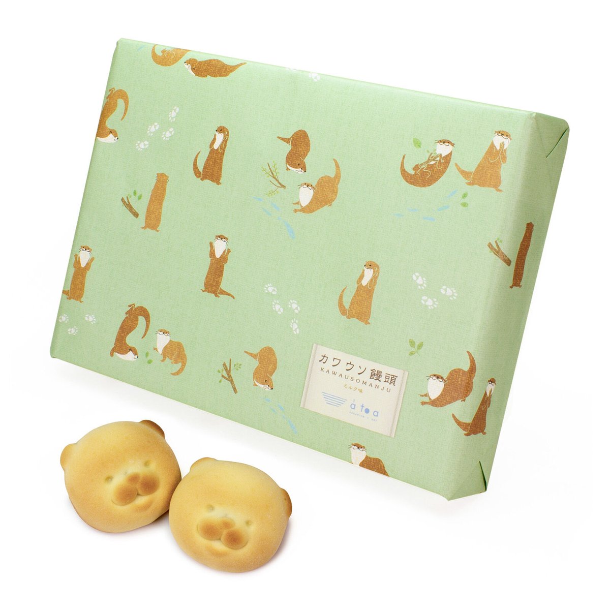 カワウソ饅頭 | átoa MUSEUM SHOP アトアミュージアムショップ