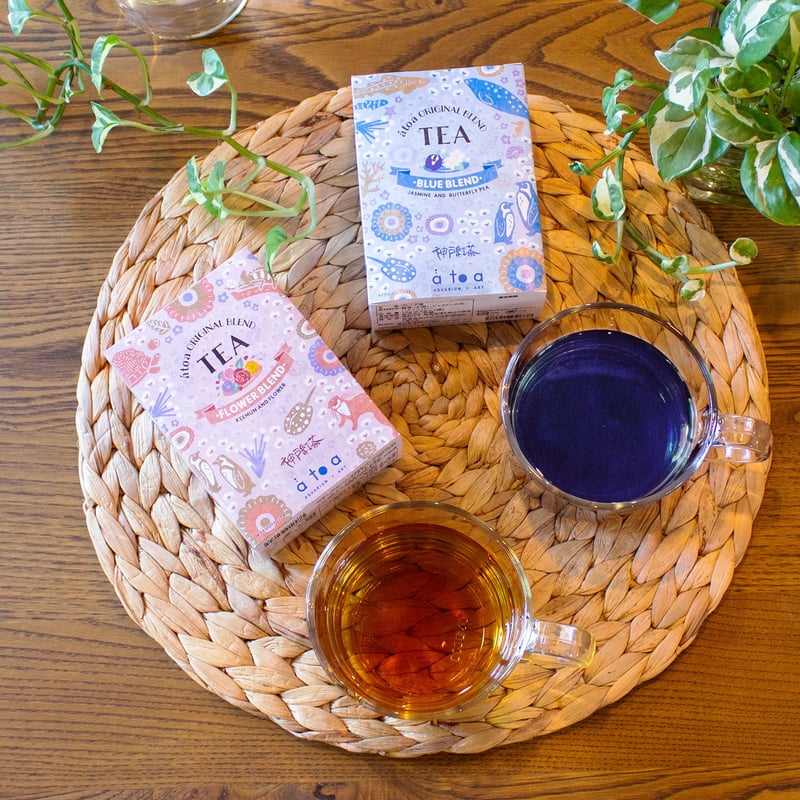 átoa×神戸紅茶 ブルーブレンドティー | átoa MUSEUM SHOP