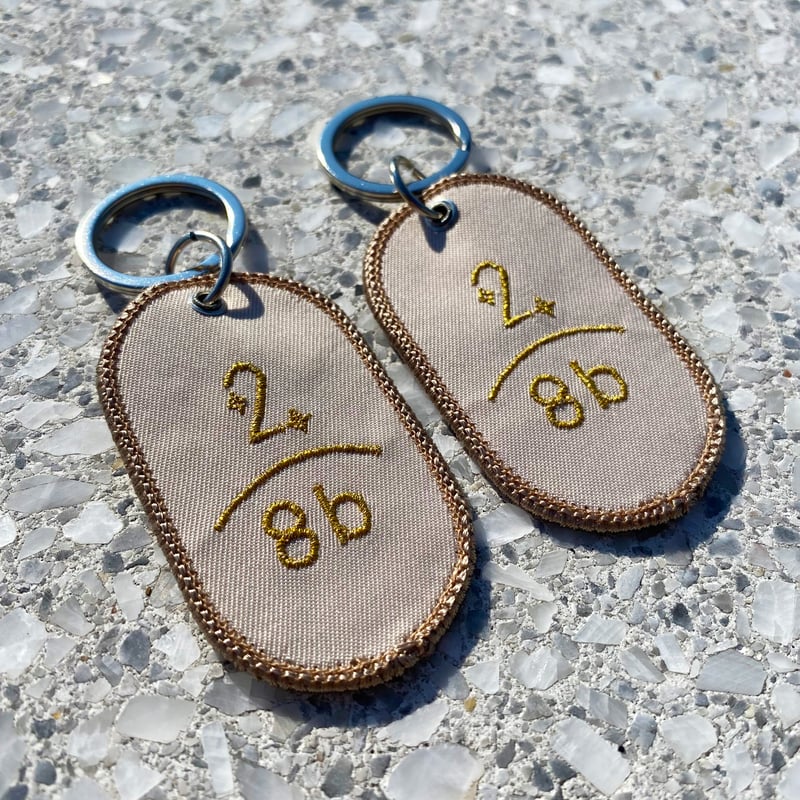 átoa限定ver. 2/8b PAIRKEYRING 各種 | átoa MUSEUM SH
