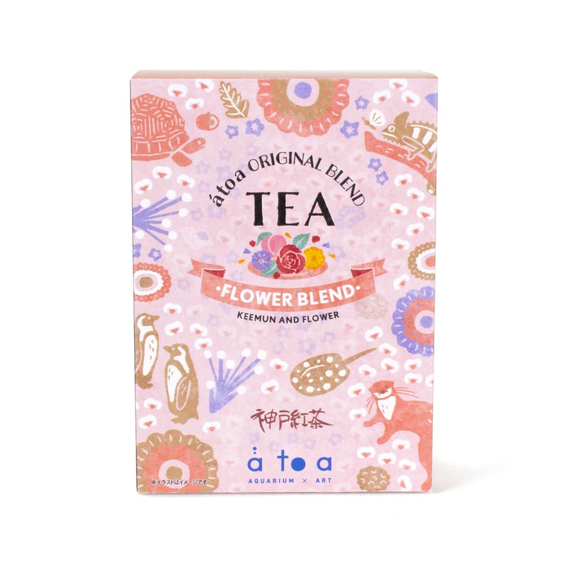 átoa×神戸紅茶 フラワーブレンドティー | átoa MUSEUM SHOP