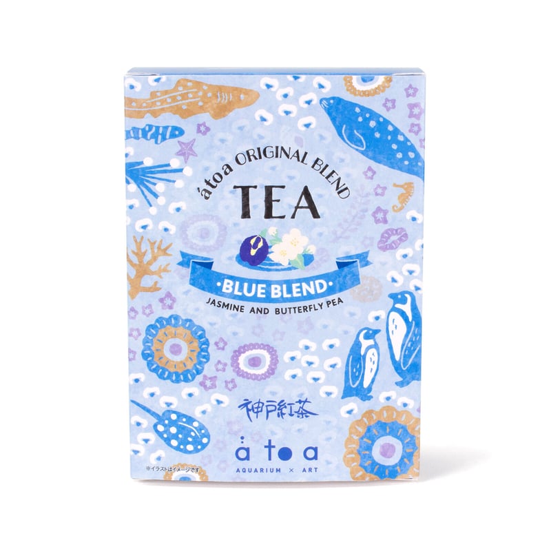 átoa×神戸紅茶 ブルーブレンドティー | átoa MUSEUM SHOP
