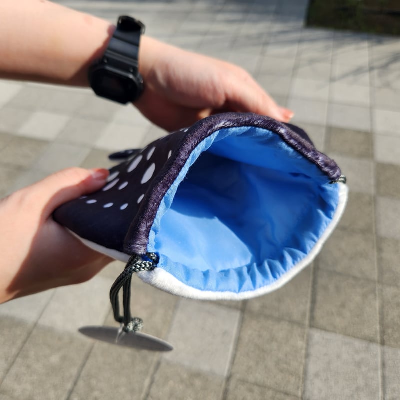 ポルカドットスティングレイ 巾着 | átoa MUSEUM SHOP アトア