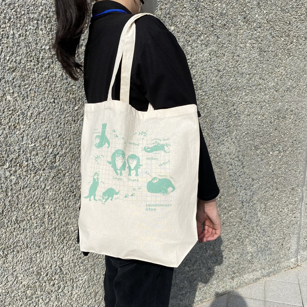 お浜とげんげんの毎日 トートバッグ | átoa MUSEUM SHOP アトア