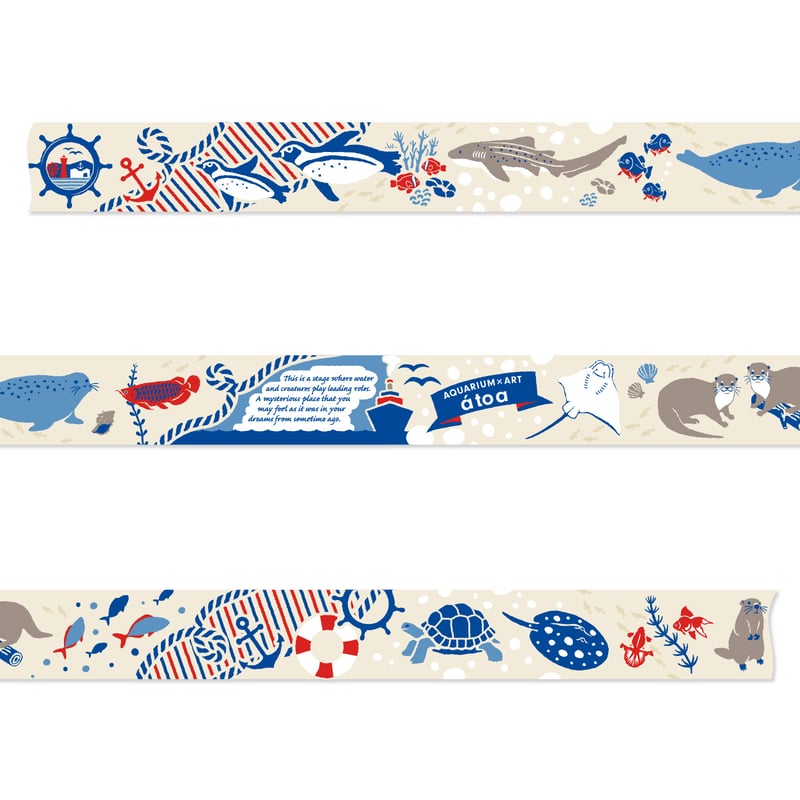 マスキングテープ Port of call | átoa MUSEUM SHOP アトアミュー